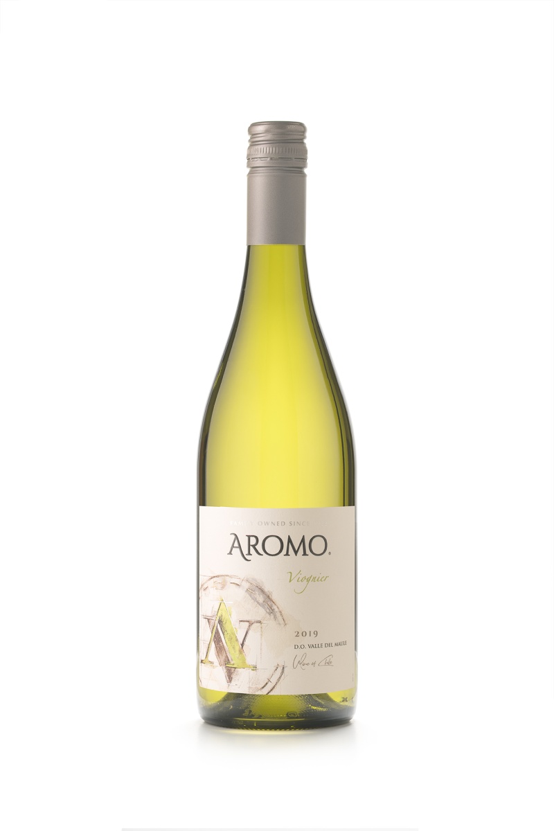 Вино Аромо Вионье, DO, белое, полусухое, 0.75л